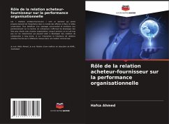 Cover Rôle de la relation acheteur-fournisseur sur la performance organisationnelle