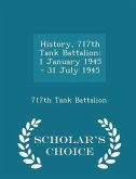 History, 717th Tank Battalion History, 717th Tank Battalion