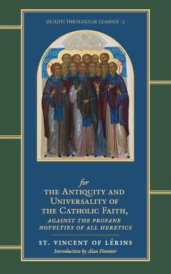 Cover Commonitory for the Antiquity and Universality of the Catholic Faith
