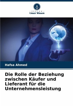 Cover Die Rolle der Beziehung zwischen Käufer und Lieferant für die Unternehmensleistung