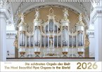 Der Orgelkalender, ein Musik-Kalender 2026, DIN A3