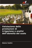 Valutazione delle prestazioni di irrigazione e analisi dell'idoneità del suolo