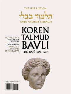 Koren Talmud Bavli V27b: Avoda Zara, Daf 22a Through Daf 40b, Noé Color Pb, H/E