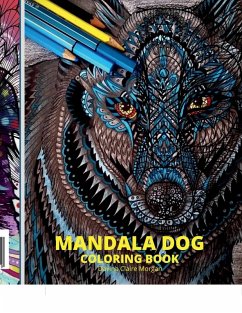 Cover Mandala Dog Coloring Book