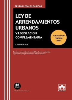 Ley de arrendamientos urbanos y legislación complementaria 2