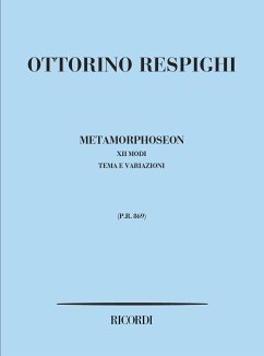 Cover Metamorphoseon per orchestra partitura