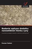 Badanie wplywu dodatku nanowlókien tlenku cyny