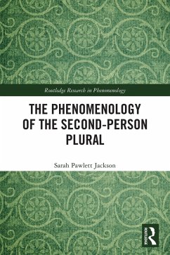 Cover The Phenomenology of the Second-Person Plural (eBook, ePUB)