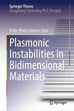Plasmonic Instabilities in Bidimensional Materials (eBook, PDF) - Cosme E Silva, Pedro Afonso