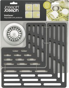 Cover Joseph Joseph SinkSaver grau Verstellbarer Spülbeckschutz