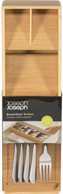 Cover Joseph Joseph DrawerStore Bambus Kompakter Besteckkasten