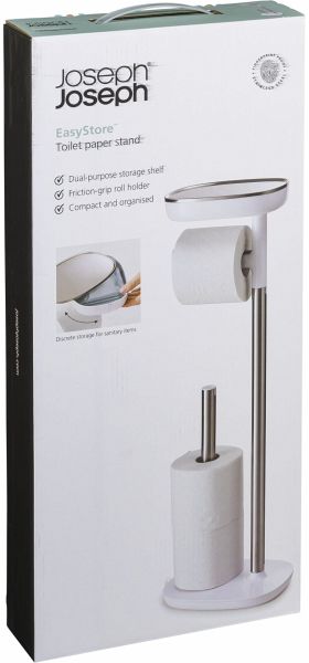 Joseph Joseph EasyStore Toilettenpapierhalter Edelstahl Joseph Joseph EasyStore Toilettenpapierhalter Edelstahl