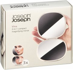 Joseph Joseph Viva beige 2-in-1 Kompakter Vergrößerungsspiegel Cover Joseph Joseph Viva beige 2-in-1 Kompakter Vergrößerungsspiegel