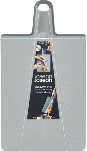 Joseph Joseph Chop2Pot Plus blau Faltbares Schneidebrett