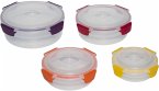 Joseph Joseph Nest Lock 4-tlg. Frischhaltedosen-Set Rund Mehrfa Joseph Joseph Nest Lock 4-tlg. Frischhaltedosen-Set Rund Mehrfa