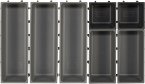 Joseph Joseph Blox grau 7-tlg. Schubladen-Organizer-Set Joseph Joseph Blox grau 7-tlg. Schubladen-Organizer-Set