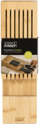 Cover Joseph Joseph DrawerStore Bambus stufigerer Messerkasten