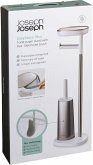 Joseph Joseph EasyStore Stahl Toilettenpapierhalter Flex Steel Joseph Joseph EasyStore Stahl Toilettenpapierhalter Flex Steel