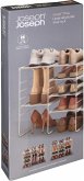 Joseph Joseph Level Plus ecru großes verstellbares Schuhregal