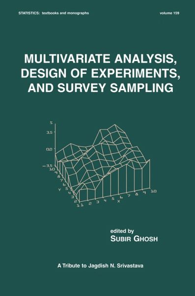 Multivariate Analysis, Design of Experiments, and Survey Sampling (eBook, ePUB) Multivariate Analysis, Design of Experiments, and Survey Sampling (eBook, ePUB)
