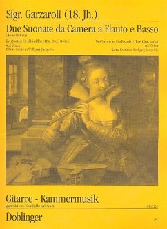 Cover 2 suonate da camera a flauto e basso für Altbflockflöte (Flöte / Oboe / Violine) und Gitarre