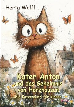 Cover Kater Anton und das Geheimnis von Herzhausen - Ein Katzenbuch für Kinder (eBook, ePUB)