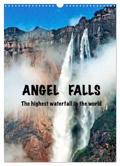 Cover Angel Falls The tallest waterfall in the world (Wall Calendar 2026 DIN A3 portrait), CALVENDO 12 Month Wall Calendar