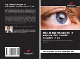 Use of triamcinolone in extraocular muscle surgery in co Use of triamcinolone in extraocular muscle surgery in co