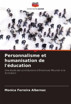 Cover Personnalisme et humanisation de l'éducation