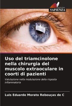 Cover Uso del triamcinolone nella chirurgia del muscolo extraoculare in coorti di pazienti