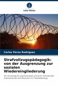Cover Strafvollzugspädagogik: von der Ausgrenzung zur sozialen Wiedereingliederung