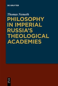 Philosophy in Imperial Russia's Theological Academies Cover Philosophy in Imperial Russia's Theological Academies