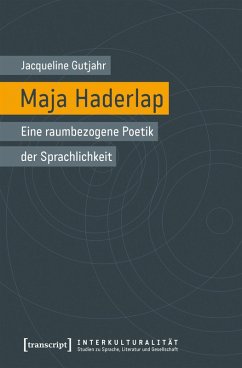 Cover Maja Haderlap - Eine raumbezogene Poetik der Sprachlichkeit