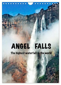 Cover Angel Falls The tallest waterfall in the world (Wall Calendar 2026 DIN A4 portrait), CALVENDO 12 Month Wall Calendar