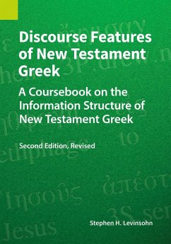 Discourse Features of New Testament Greek (eBook, ePUB) - Levinsohn, Stephen H.