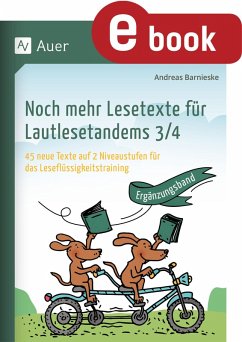 Cover Noch mehr Lesetexte für Lautlesetandems 3-4 (eBook, PDF)