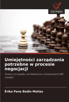 Cover Umiej¿tno¿ci zarz¿dzania potrzebne w procesie negocjacji