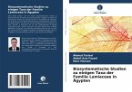 Biosystematische Studien zu einigen Taxa der Familie Lamiaceae in Ägypten