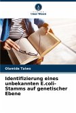 Identifizierung eines unbekannten E.coli-Stamms auf genetischer Ebene