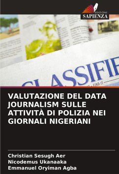 Cover VALUTAZIONE DEL DATA JOURNALISM SULLE ATTIVITÀ DI POLIZIA NEI GIORNALI NIGERIANI