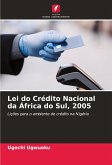 Lei do Crédito Nacional da África do Sul, 2005 Lei do Crédito Nacional da África do Sul, 2005