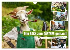 Den Bock zum Gärtner gemacht (Wandkalender 2026 DIN A4 quer), CALVENDO Monatskalender