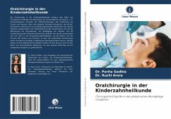Oralchirurgie in der Kinderzahnheilkunde Cover Oralchirurgie in der Kinderzahnheilkunde