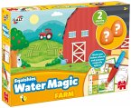 Jumbo 1110100402 - Squishies Water Magic Farm, Bauernhof Wasser-Malbuchset