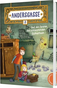 Cover Auf den Spuren des schleichenden Schurken / Andersgasse 7 Bd.2