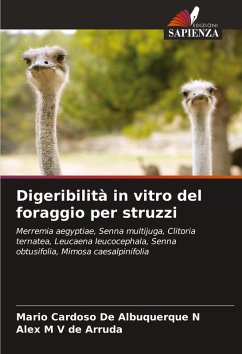 Cover Digeribilità in vitro del foraggio per struzzi