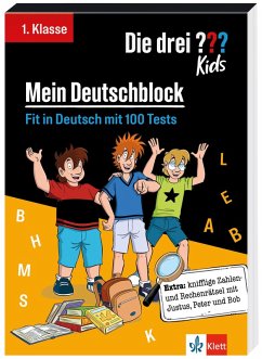 Cover Die drei ??? Kids: Mein Deutschblock 1. Klasse
