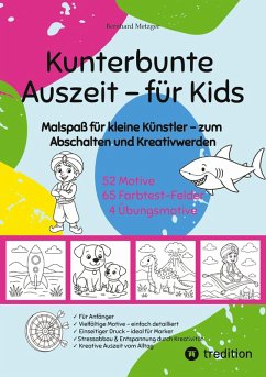Cover Kunterbunte Auszeit - Malbuch für Kids