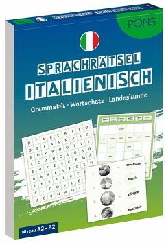 Cover PONS Sprachrätsel Italienisch