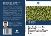 Eine Studie über den Befall des Schotenzünslers, Maruca testulalis, mit Grünem Gras Eine Studie über den Befall des Schotenzünslers, Maruca testulalis, mit Grünem Gras